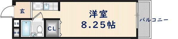 メゾン東大阪の物件間取画像